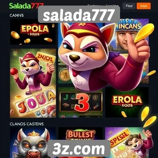 Jogos populares disponíveis no salada777